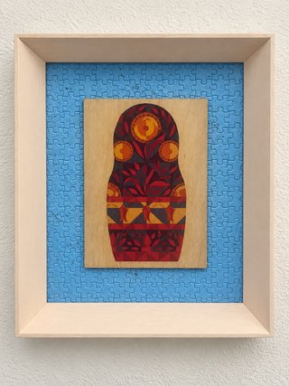 Cuadro Matrioshka Rusa Decorativo