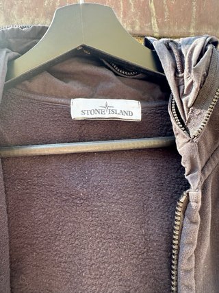 Felpa Stone Island con cappuccio a scomparsa