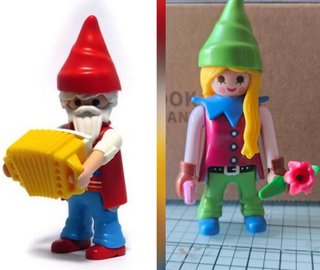 Coppia di Gnomi Playmobil NUOVI