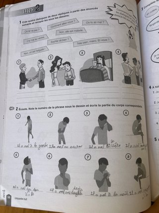 Expérience 1 Exercices