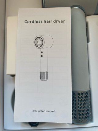 Secador Pelo YALICE  Inalámbrico Iónico