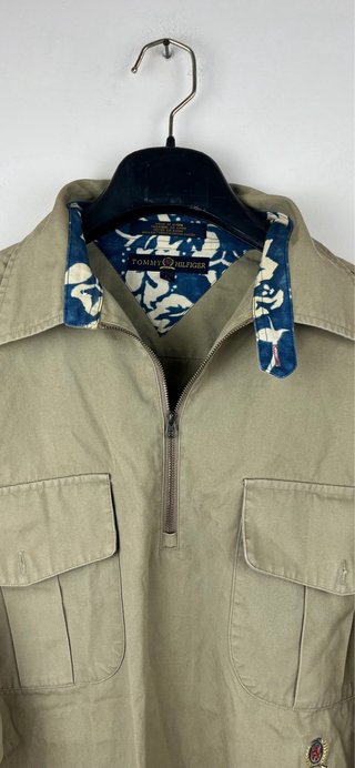 Tommy Hilfiger Vintage Camicia Utility Safari L