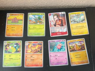 Cartas Pokémon y One Piece