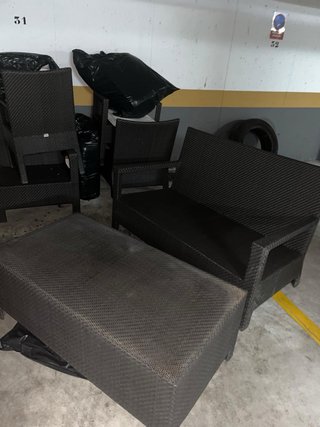 Conjunto Terraza Kettal Ratán