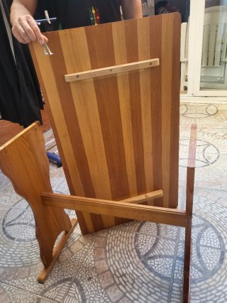 Mesa de madera maciza