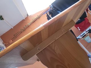 Mesa de madera maciza