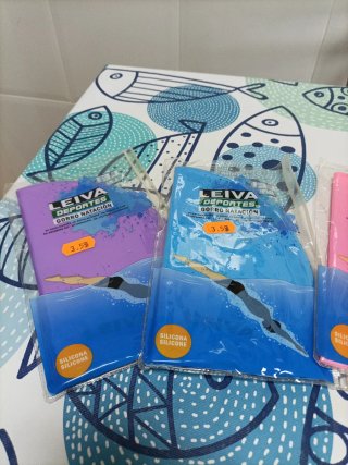 Gorros de natación Leiva varios colores