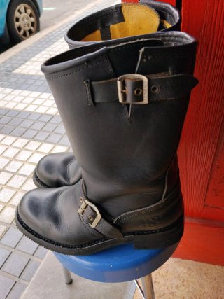 Botas de moto Sendra piel negra