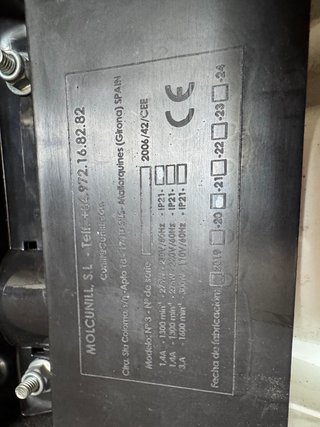 Molinillo de café profesional Cunill Tranquilo Tro
