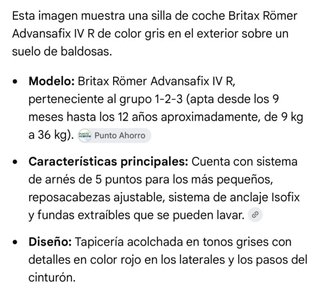 Silla de coche Britax Römer gris