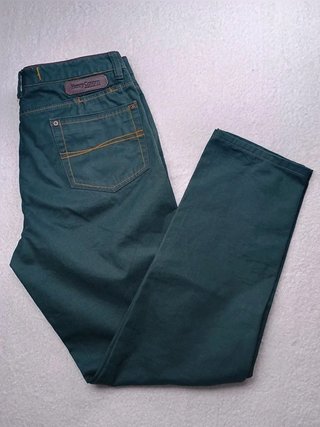 Pantaloni Henry Cottons Tg50 W36 Uomo Cotone Verdi