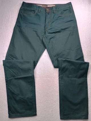 Pantaloni Henry Cottons Tg50 W36 Uomo Cotone Verdi