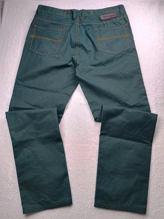 Pantaloni Henry Cottons Tg50 W36 Uomo Cotone Verdi