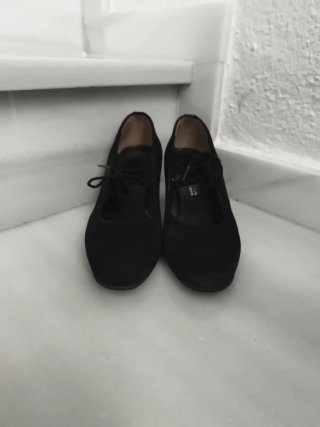 Tacones de baile negros