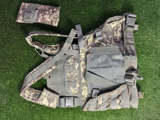 Colete Tático Airsoft Militar Digital Camuflado