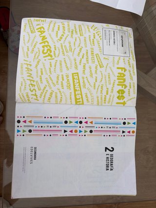 Geografía e Historia 2, Secundaria, Fanfest Ede...