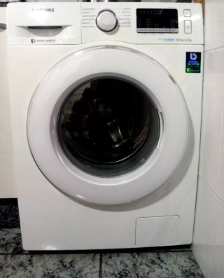 Lavadora/Secadora Samsung ecobubble 8kg