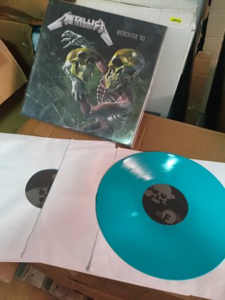 Vinilos banda sonora azul metálica