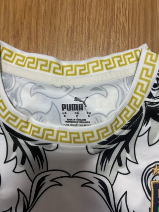 Camiseta Italia x Versace Puma Talla S nueva