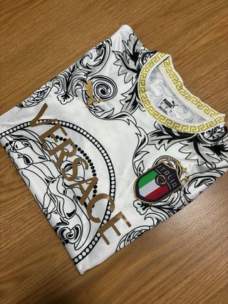 Camiseta Italia x Versace Puma Talla S nueva