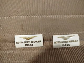 Adhesivos Moto Guzzi Hispania 65cc