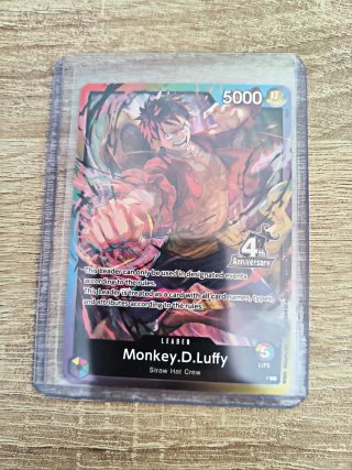 Cartas One Piece Monkey D. Luffy