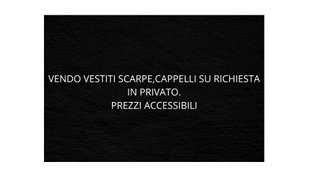 Vestiti, scarpe e cappelli