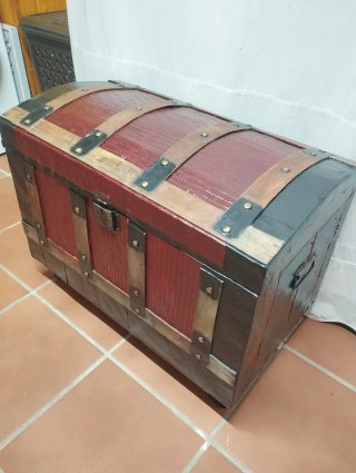 Baúl antiguo restaurado