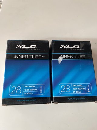 2 Cámaras de Carretera XLC 700x18/28C