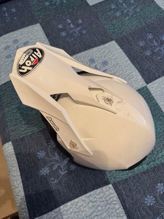 Casco Motocross Enduro Airoh Blanco talla S