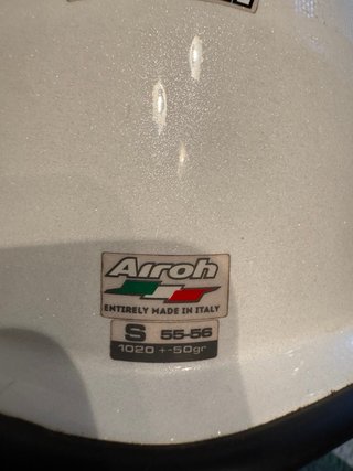 Casco Motocross Enduro Airoh Blanco talla S