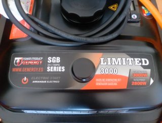 Generador Genergy Limited 3000 2800W Gasolina