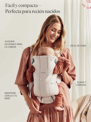 Mochila Porta Bebé BabyBjörn Mini