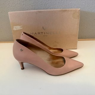 Zapatos Martinelli Rosa Palo Tacón Bajo