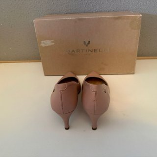 Zapatos Martinelli Rosa Palo Tacón Bajo