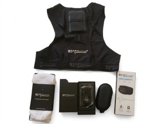 Chaleco GPS STATSports con banda cardiaca