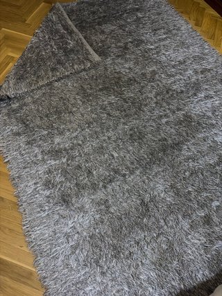 Alfombra reversible gris