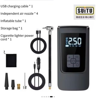 Compressore Aria LED 150PSI 6000mAh