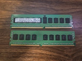 2x8GB DDR4 2133MHz SK Hynix RAM DDR4