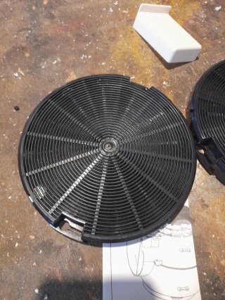4 filtri carbone Franke cappa aspirante
