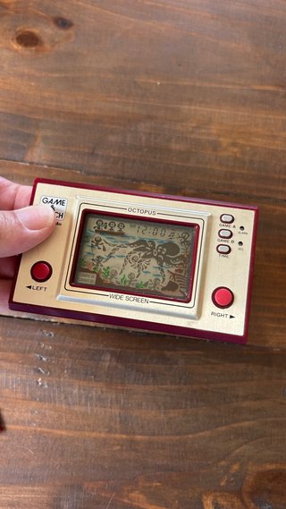 Nintendo Game & Watch Octopus Wide Screen