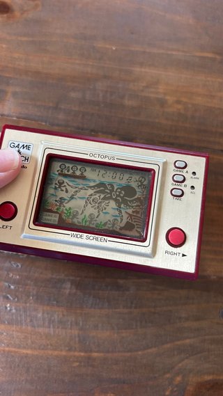 Nintendo Game & Watch Octopus Wide Screen