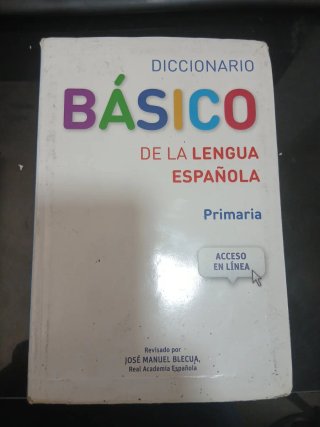 Diccionario básico de la lengua Española primaria