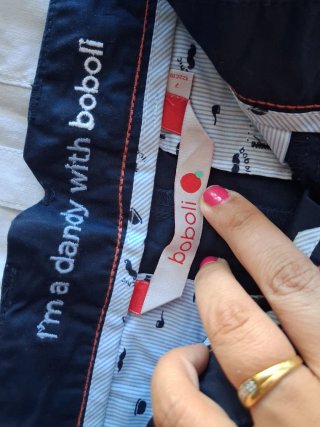2 Conjunto Camisa y Pantalón Boboli Niño 7 Años