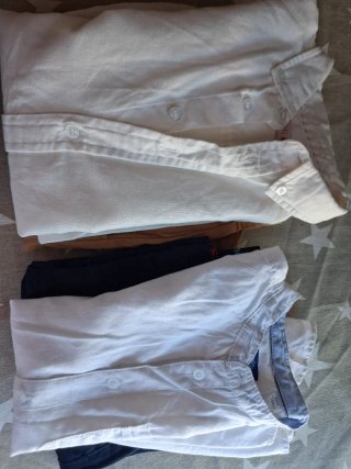 2 Conjunto Camisa y Pantalón Boboli Niño 7 Años