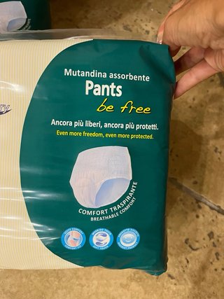 2 Confezioni  integre Serenity Pants Medium