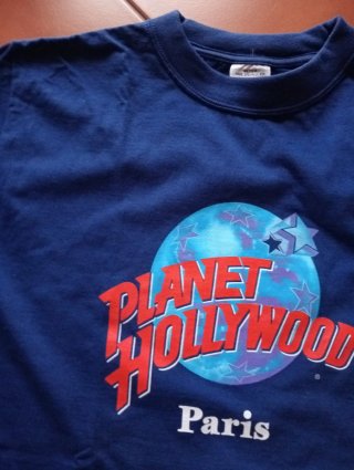 T-shirt vintage Planet Hollywood Paris
