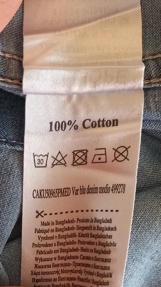Camicia jeans Calliope uomo taglia L