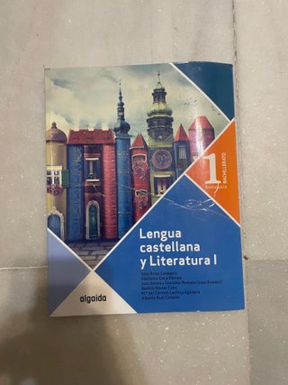 Lengua castellana y literatura I, 1 Bachillerato