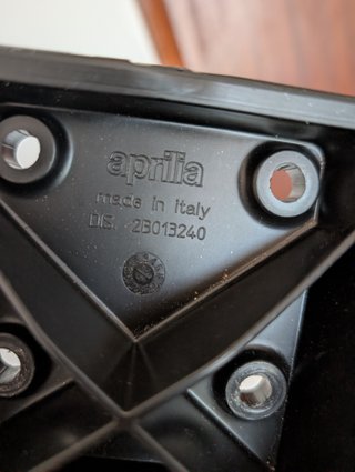 Guarda lamas alto Tuareg 660 Rally preto -original